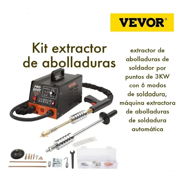 Maquina Soldadora Y Extractor De Abolladura Vevor