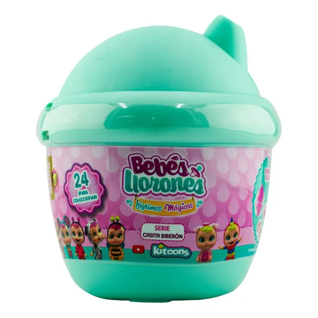 Bebés Llorones Casita Biberon Turquesa Fotorama