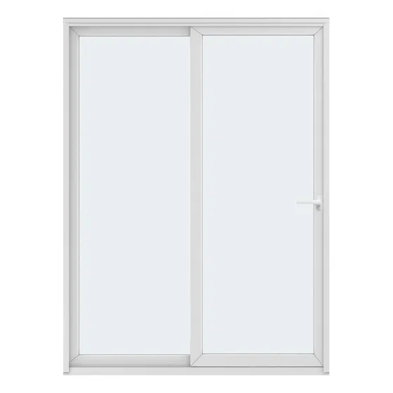 Ventana De Pvc Blanco 200 X 200 Puerta Corrediza Aislante Ax