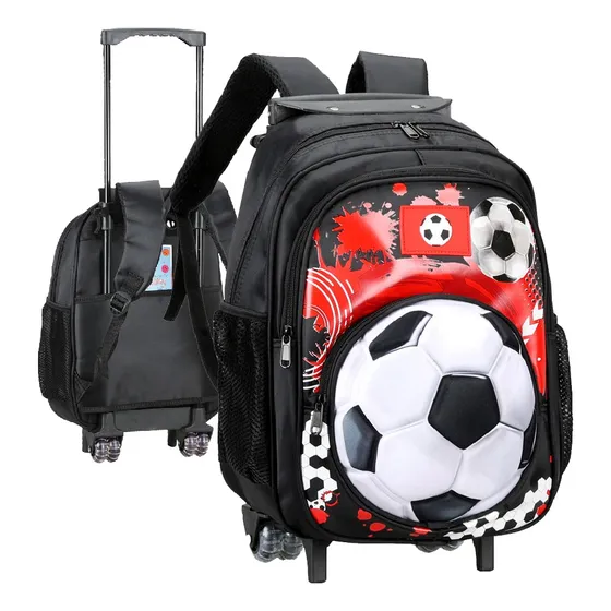 Mochila Carry On Valija Viajes Con Dibujo 3d Nene Resistente