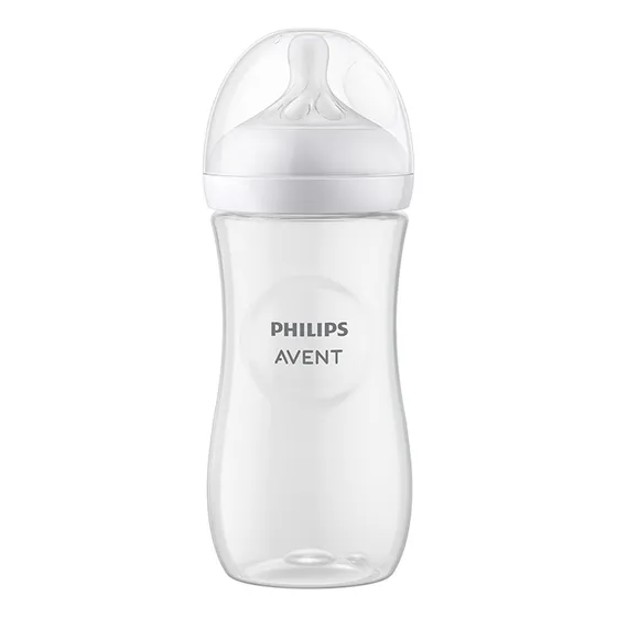 Philips Avent Scy906/01 Mamadera Natural Response 3m+ 330ml Color Blanco