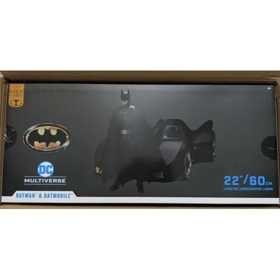Mcfarlane Toys Gold Label Batman Batmobile 1989 Nuevo