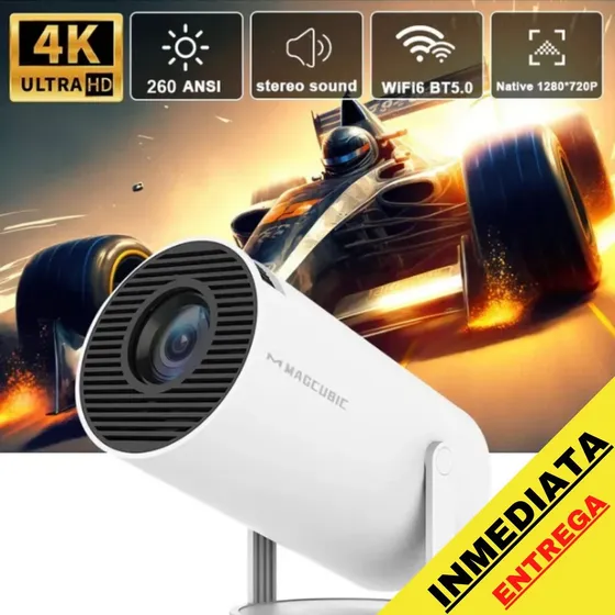 Proyector Hy300 Pro Nueva Generacion Cornetas 4k Portátil