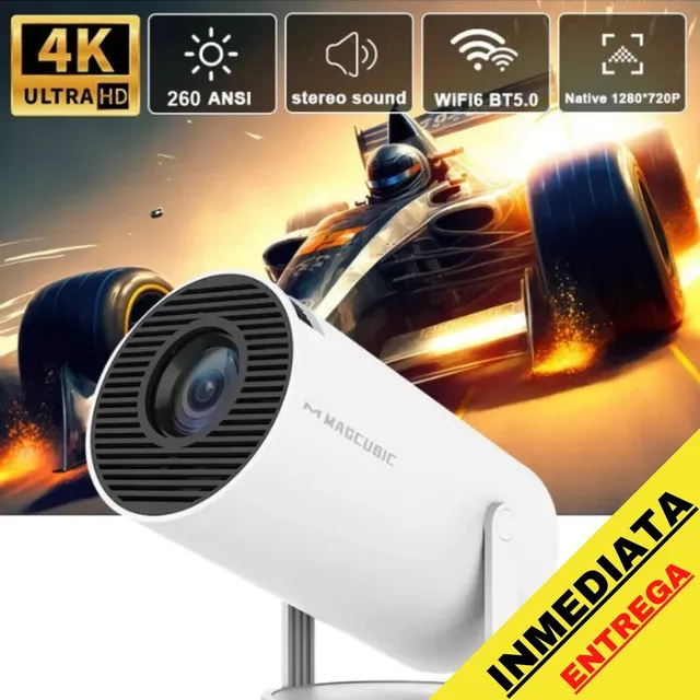 Proyector Hy300 Pro Nueva Generacion Cornetas 4k Portátil
