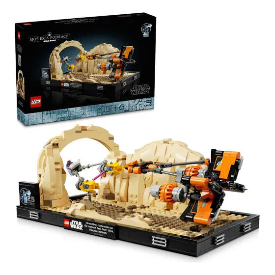 Lego 75380 Star Wars La Amenaza Fantasma Diorama