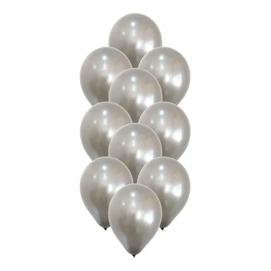 Globos Perlados 12 X 10 Unidades Calidad Helio Decoración