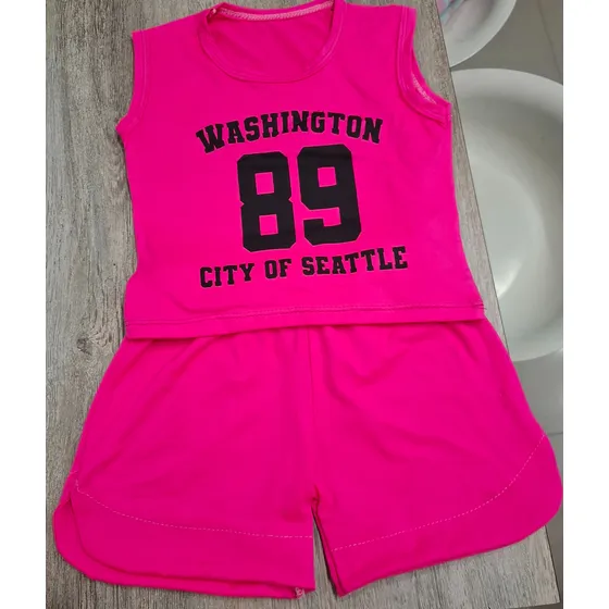 Conjunto De Niñas  Tallas 4-8-12 Con Short