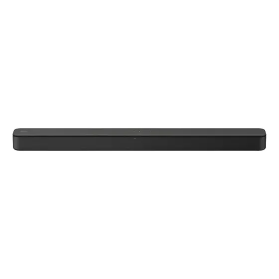 Barra de sonido Sony HT-S100F negra | Cuotas sin interés