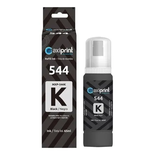 Tinta Maxiprint Compatible Epson 65ml Negro 544