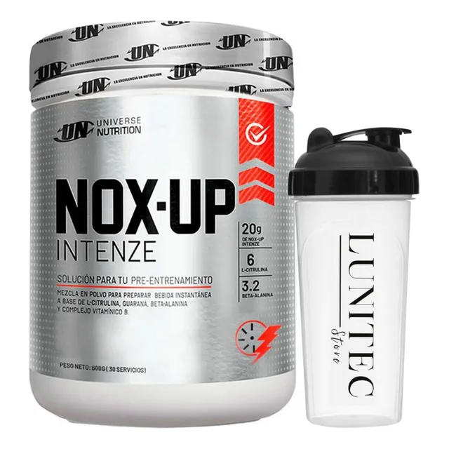 Pre Entreno Universe Nutrition Nox Up 600g Uva +shaker