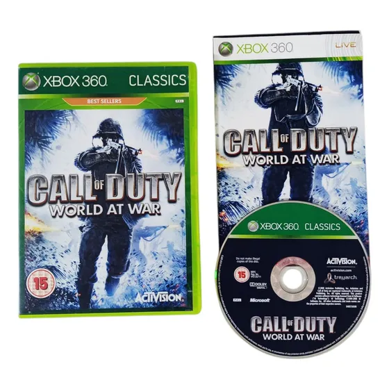 Call Of Duty: World At War - Xbox 360 (europeu)