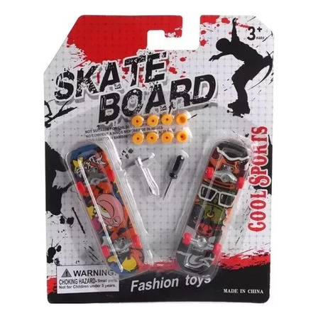 Kit 2 Skate De Dedo Com Ferramentas E Rodas Fingerboard Kit 2 Skate De Dedo Com Ferramentas E Rodas Fingerboard