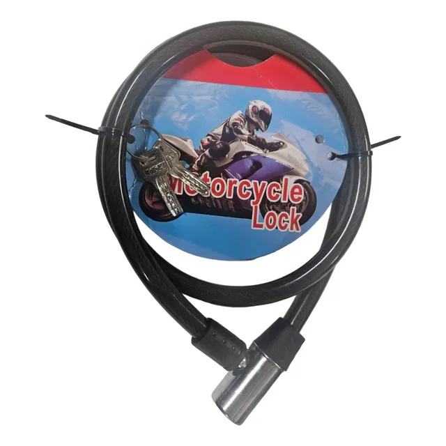 Cadena De Seguridad Para Moto Bicicleta Con Llave