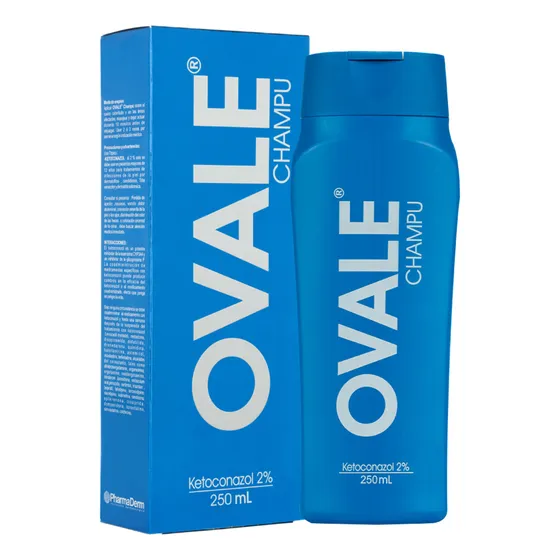 Shampoo Ovale Capilar Y Anticaspa 250ml Pharmaderm