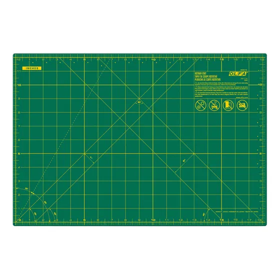Alfombrilla De Corte Olfa, Autorreparable, 30 X 45 Cm, Con R