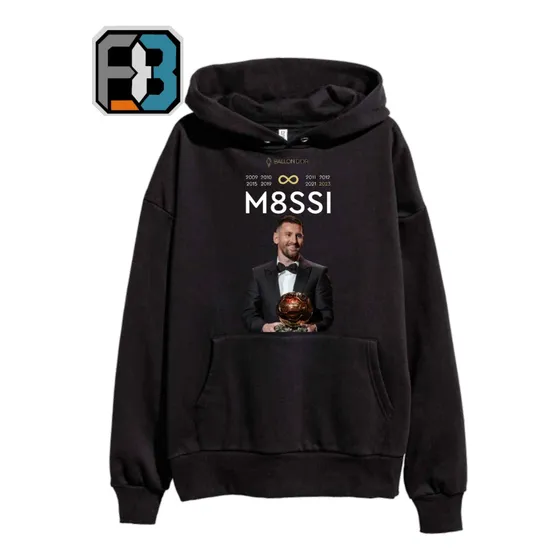 Suéteres Personalizados Con Estampado Balón De Oro Messi 