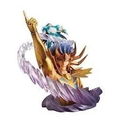 Diorama Saint Seiya Shiryu Vs Cancer Caballero Zodiaco Unico