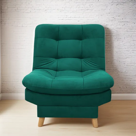 Poltrona Reclinable 70x90 Cm Tela Tipo Lino 3 Posiciones