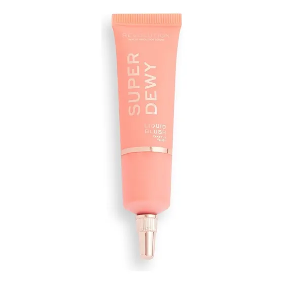 Rubor Líquido, Superdewy, Make Up Revolution Color Del Rubor Fake The Flush