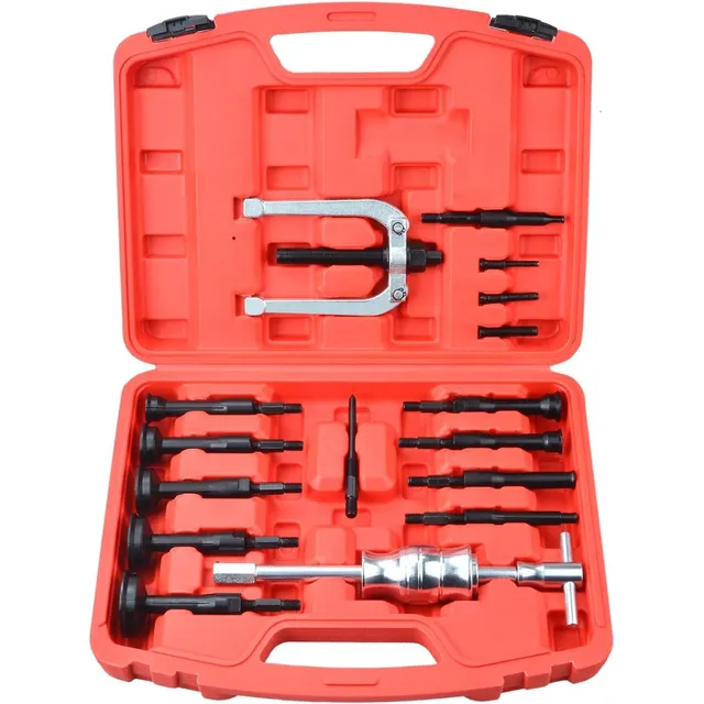 Kit De Extractor De Rodamiento De Masa Interno 16 Piezas