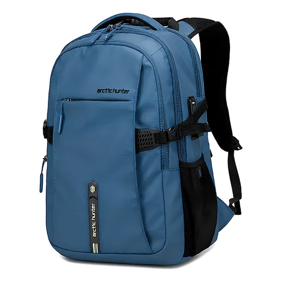 Mochila Arctic Hunter B00388 Deportiva Impermeable Azul
