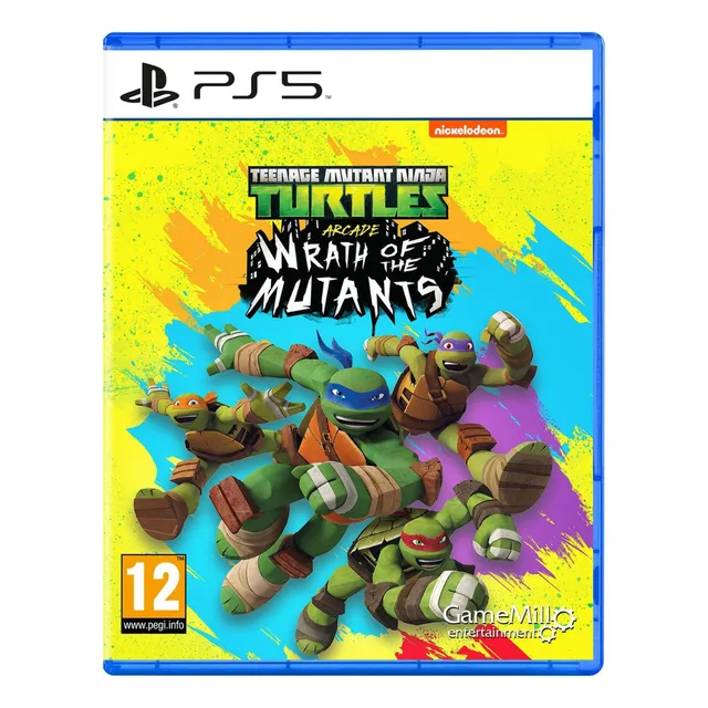 Juego Eu de Teenage Mutant Ninja Arcade Wrath Of The Mutants para PS5
