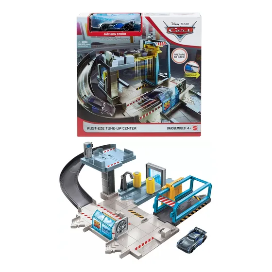 Pista Cars 3 Torre Rusteeze Jackson Storm Disney Original
