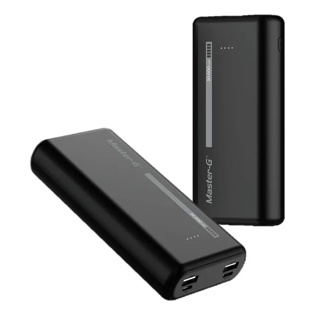 Power Bank Batería Externa Master-g 20000mah 2.1a Pack X 2