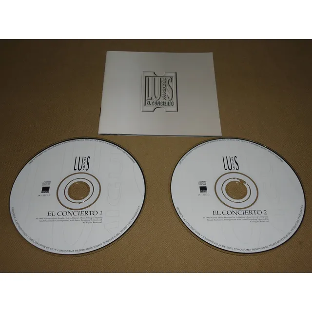 Luis Miguel El Concierto 1995 Warner 2 Cds 