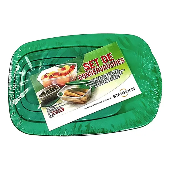 Set De 3 Conservadores Stanhome 