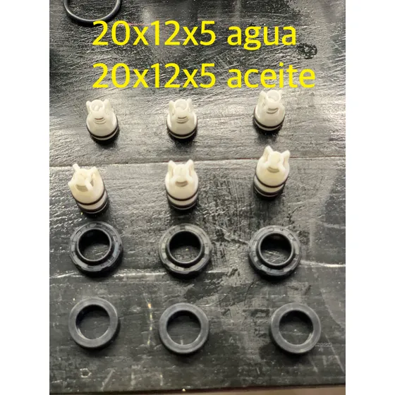 Sellos De Hidrojet 20x12x5 Mm Agua Y Aceite