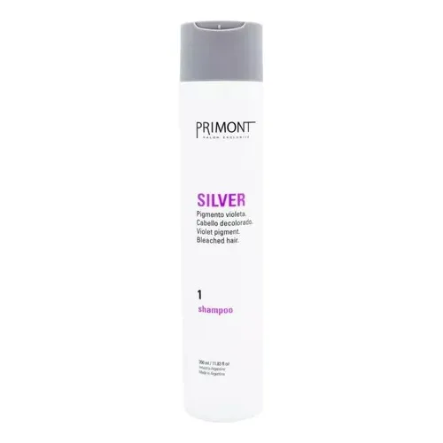 Shampoo Matizador Silver Primont Pigmento Violeta