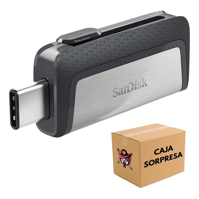 Sandisk Usb 3.0 Dual Drive Ultra 64gb Con Regalito Sorpresa