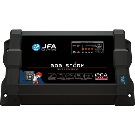 Fonte Carregador Automotivo Jfa Bob Storm 120a Bivolt