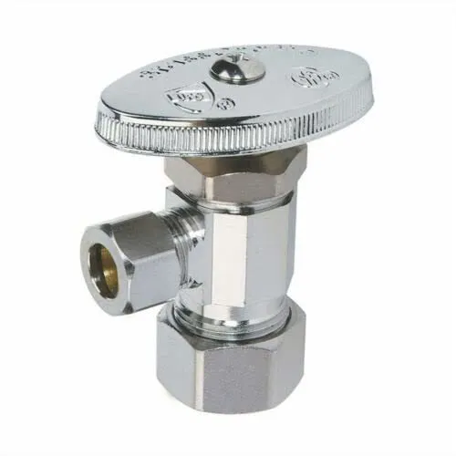 5 8 Comp X 3 Valvula Cierre Angular Laton Multipl Vuelta Hq