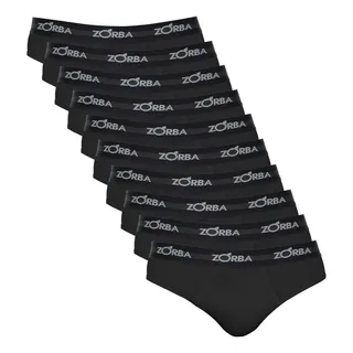 Kit Com 10 Cuecas Slip Zorba Max 764 Kit Com 10 Cuecas Slip Zorba Max 764
