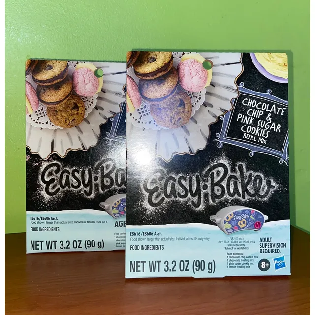 Harina Easy Bake Galletas Chocolate Micro Hornito Juguete