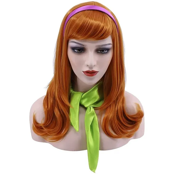 Peluca De Daphne Scooby Doo Para Niñas Damas Envio Gratis