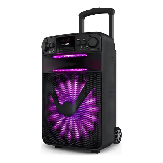 Parlante Portatil Philips Tax2706/77 Karaoke Bluetooth 40w