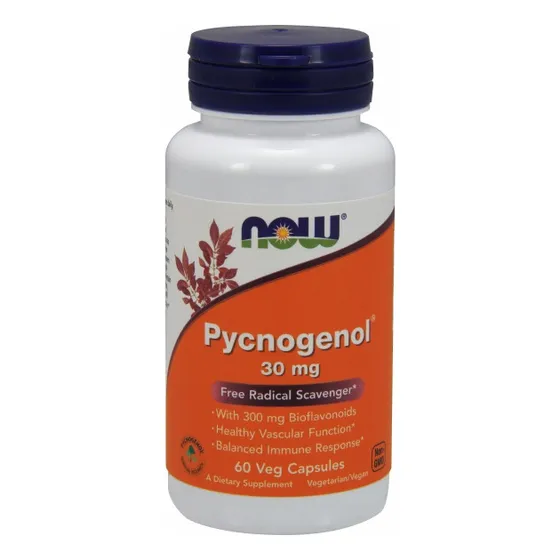 Supplement Now Foods Pycnogenol 60 Mg 60 Cápsulas (paquete D