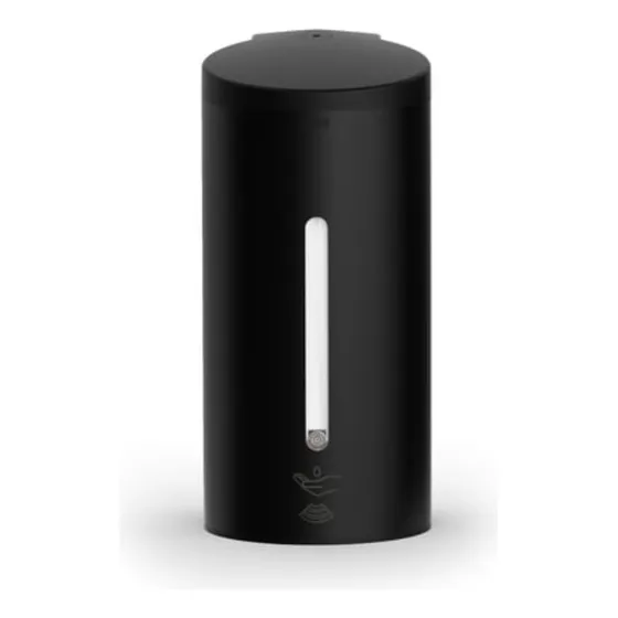 Eup Dispensador De Jabon Sensor Negro Mate 800ml Dis-007