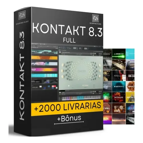 Native instruments Kontakt 6 Full Ativado + Livrarias + Tutorial