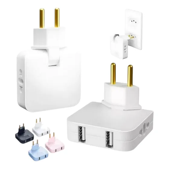 Adaptador Tomada 10a 04 Entradas Benjamin Dobrável Duplo Usb