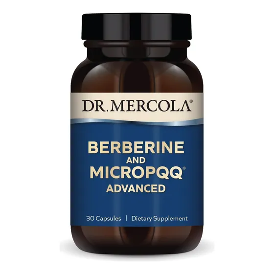 Suplemento Dr. Mercola Berberine Y Micropqq Advanced 30 Ca