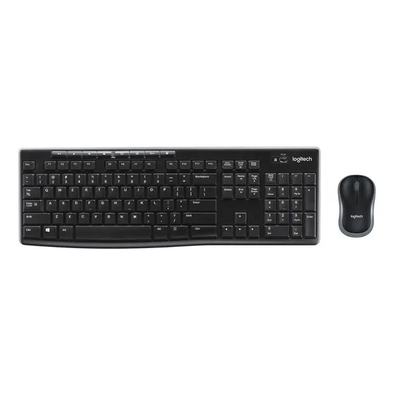 Combo Mouse Y Teclado Inalambrico Wireless Logitech Mk270