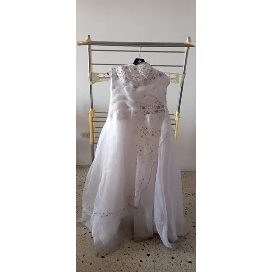 Vestido De Novia Completo Más Almohadilla Y Cestas,