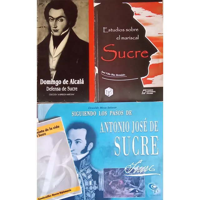 Gran Mariscal Ayacucho Antonio José Sucre Seleccion 4 Libros