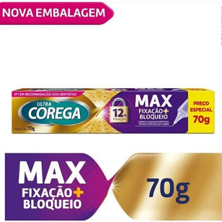 Corega Fixador Ultra S/sabor Leve 68g Pague 50g Promoção Corega Fixador Ultra S/sabor Leve 68g Pague 50g Promoção
