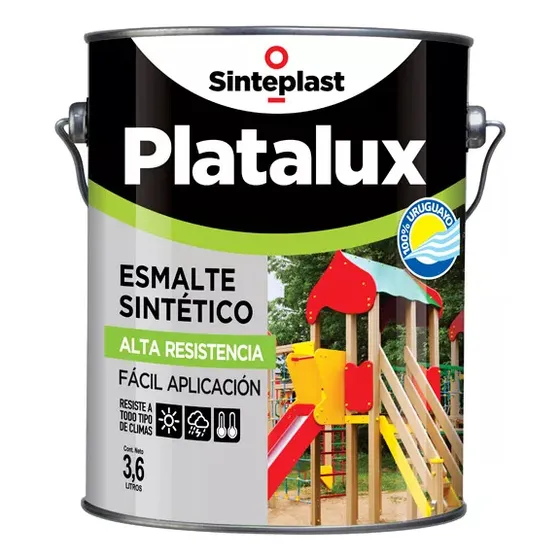 Pintura Esmalte Sintético 0.9lt Fucsia Sinteplast - La