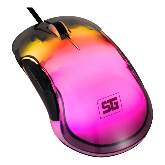 Vorago Start The Game Mo-505 Mouse Gamer 7000 Dpi 7 Modos De Iluminación Rgb Usb 7 Botones Mouse Gaming Ergonómico